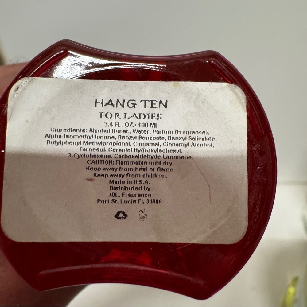 Hang Ten For Ladies 3.4 OZ HTF - Picture 2 of 3